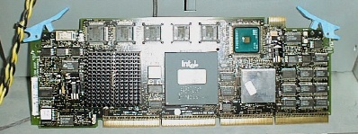 Photo of IBM PC Server 500's CPU Board