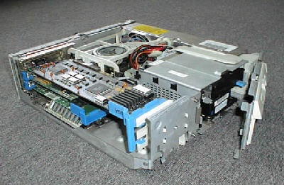 Photo of IBM PS/2 Model 56SLC's innards