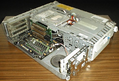 Photo of IBM PS/2 Model 56SLC3's innards