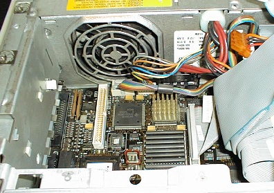 Photo of IBM PS/2 Model 56SLC3's main board