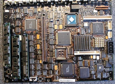 Photo of IBM PS/2 Model 57SLC3's back