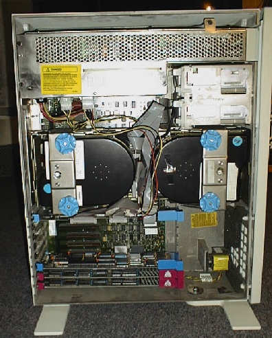 Photo of IBM PS/2 Model 60-041's innards