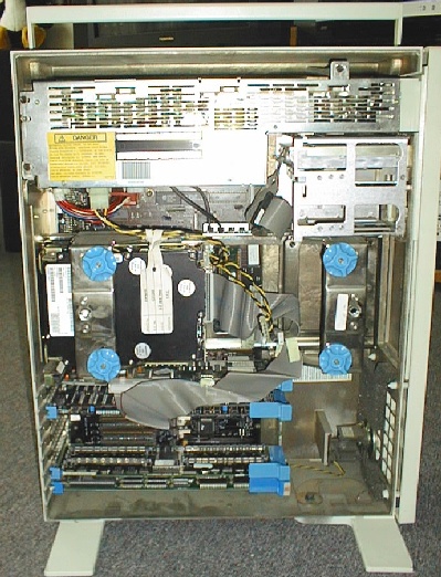 Photo of IBM PS/2 Model 65SX's innards