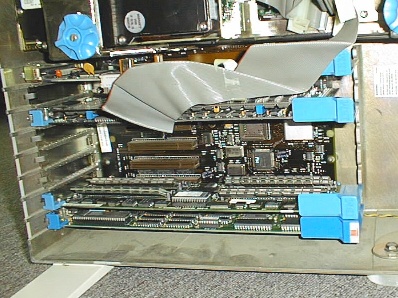 Closeup of IBM PS/2 Model 65SX's Planar