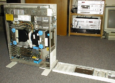 Photo of IBM PS/2 Model 80-041, opened