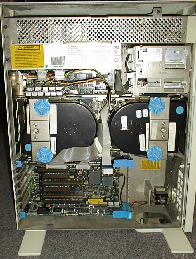 Photo of IBM PS/2 Model 80-041's Innards