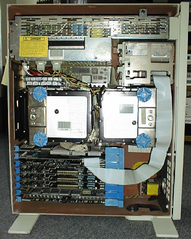 Photo of IBM PS/2 Model 80-311's Innards