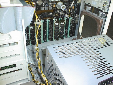 Photo of IBM PS/2 Model 95's Memory Modules