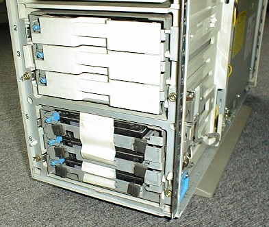 Photo of IBM PS/2 Model 95's RAID cages
