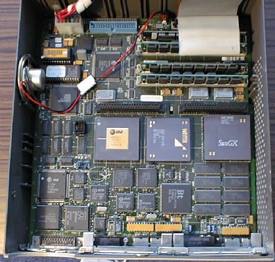 Photo of Sun SPARCstation IPX's Main Board