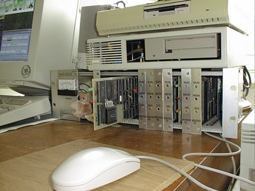 image of the complete PcPar68000 rack