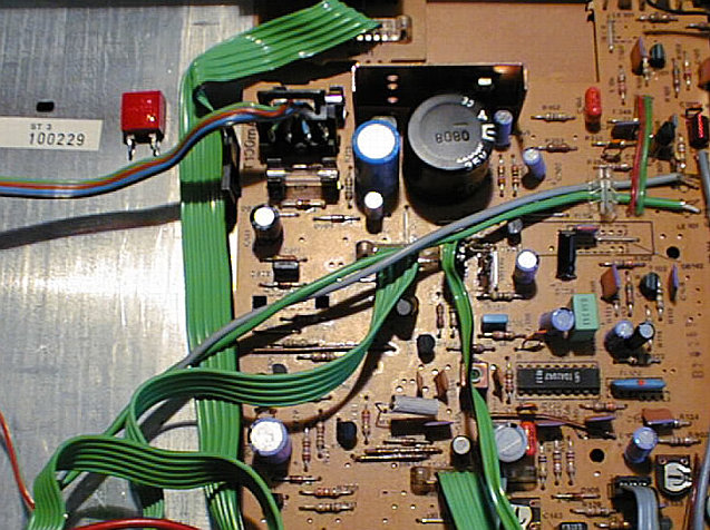 Photo of RT 300's
Power Supply Section